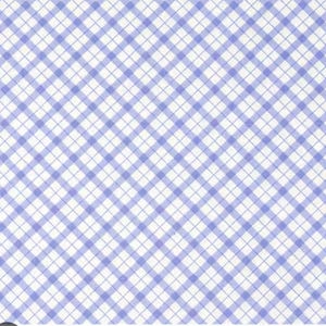 CUSTOM Gingham Doll Mattress & Pillow | IKEA Duktig Bedding | Cat, Bunny, Pet Bed lavender diagonal