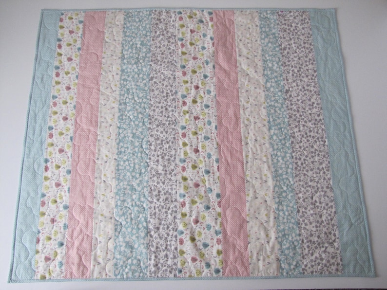Pastel Floral Quilt Baby Shower Gift Baby Quilts Crib Quilt Baby Gifts Crib Quilts Baby Quilt
