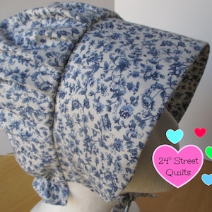 CUSTOM made-to-order vintage inspired fully lined girl&#39;s bonnet | sun bonnet | girls bonnet | prairie bonnet | girls hat | calico print hat