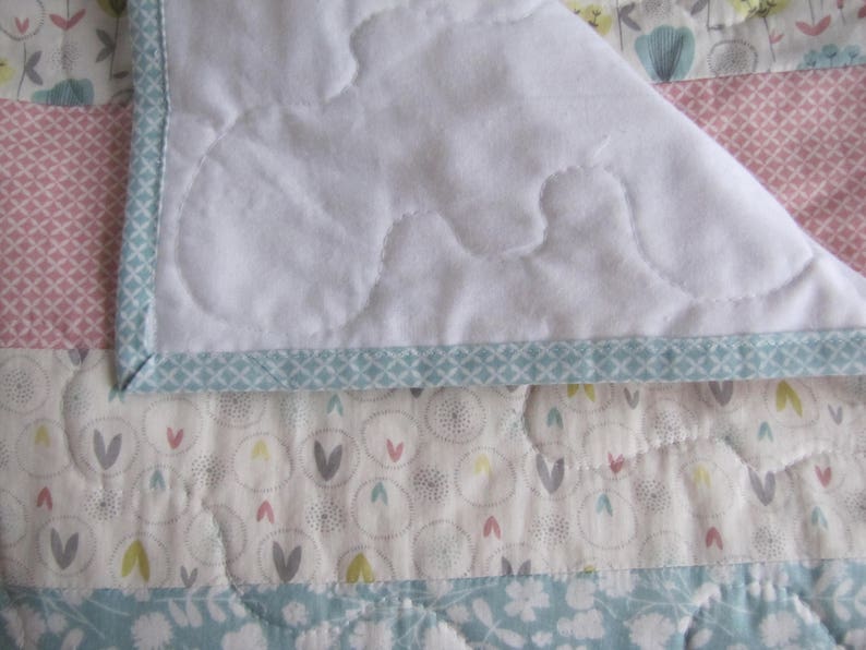 Pastel Floral Quilt Baby Shower Gift Baby Quilts Crib Quilt Baby Gifts Crib Quilts Baby Quilt