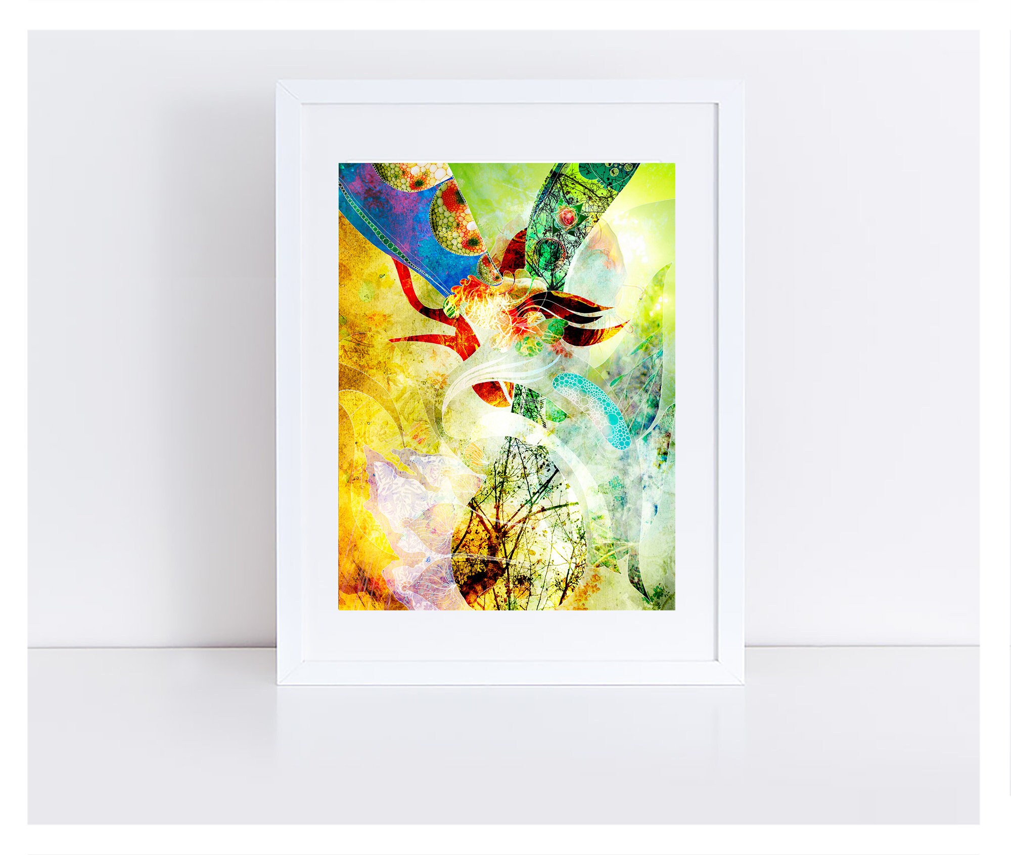 Cielo Y Tierra 1 Spiritual Art Channeled Art Soul Etsy