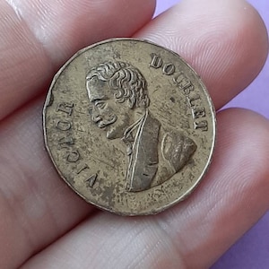 Antique copper medal of Victor Doublet, token Victor Doublet, hommage à l&#39;inventeur