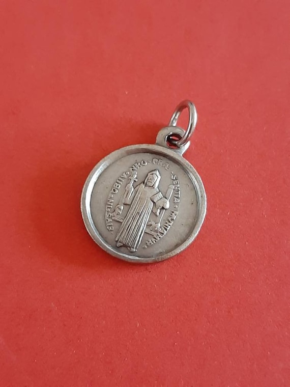 Vintage Large Saint Benedict Medal Medaille St Benoit France