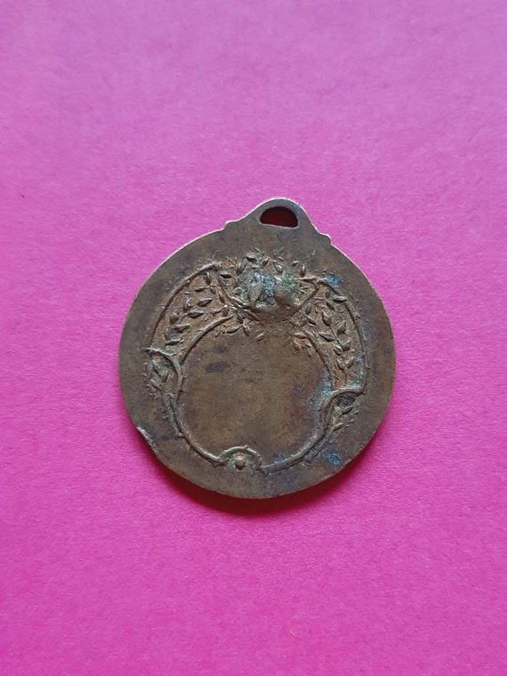 Médaille Art Nouveau Bronze  Femme allégorie du Printemps
