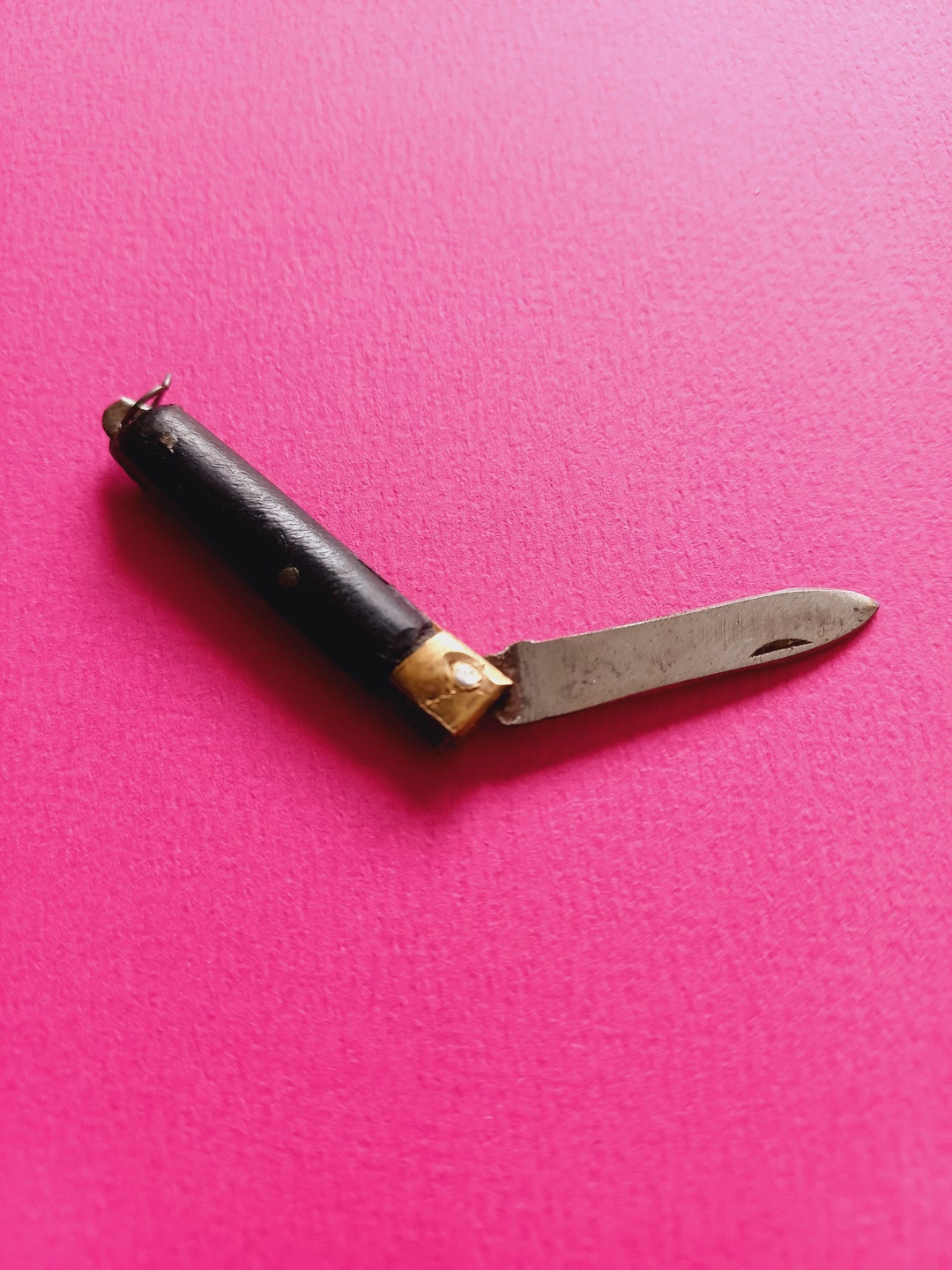 Vintage Pocket Knife Old Miniature Penknife Pocketknife Etsy