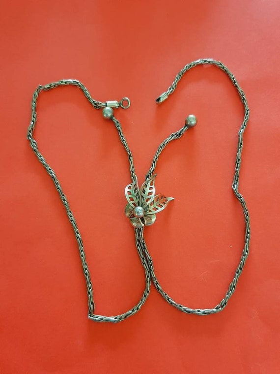 Vintage German signed chatelaine, necklace or wat… - image 8