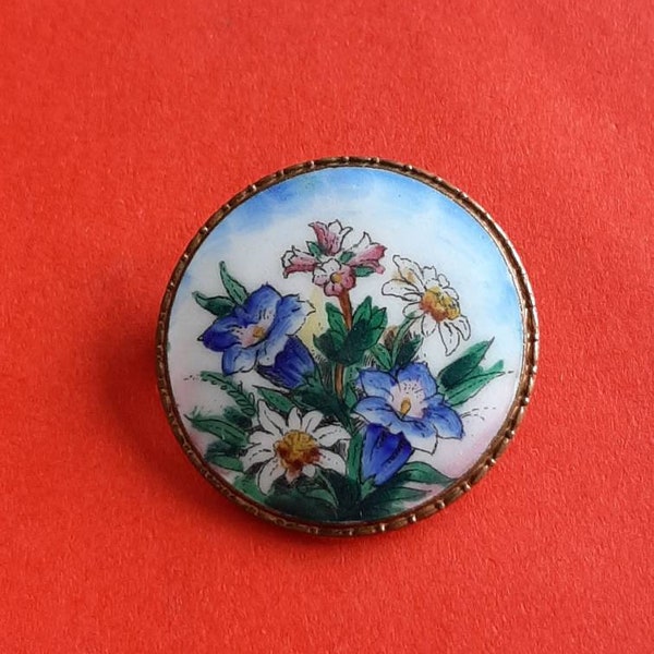 Edelweiss Brooch - Etsy