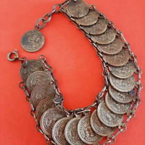 Ancien Bracelet République De San Marino - Italie - Pièces