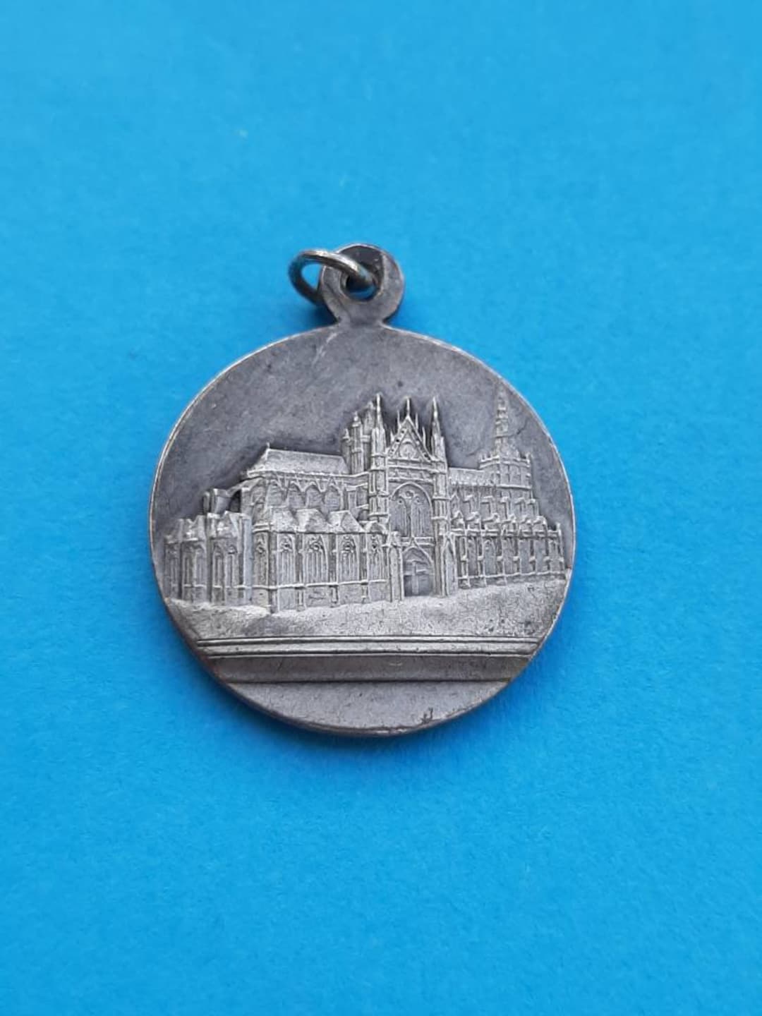 Vintage Religious Catholic Medal Pendant of Our Lady Den Etsy