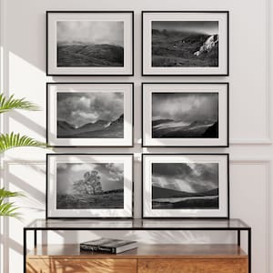 Scottish Landscape Set of 6 Prints