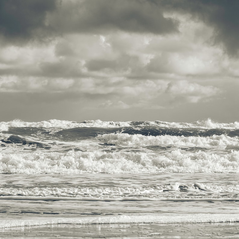 Set of 3 Black & White Beach Wall Art Prints - Etsy UK