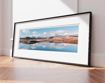 Panoramic Scottish Landscape Wall Art Print