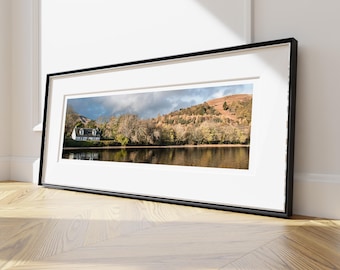 Loch Lomond Cottage Print | Scottish Landscape Wall Art | Luss Village Photography