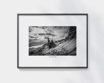 A3 Old Man of Storr Scottish Landscape Fine Art Print