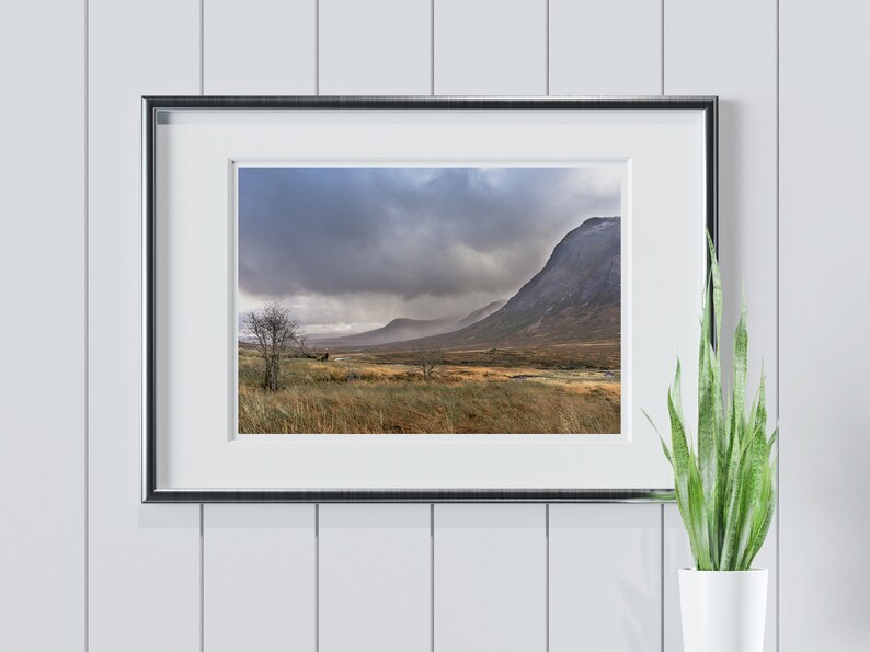 Beautiful Scottish Landscape Wall Art Print Etsy UK