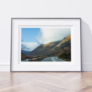Glencoe Wall Art Print | Beautiful Scottish Landscape Print | Mountain Scenery | Scotland Gift
