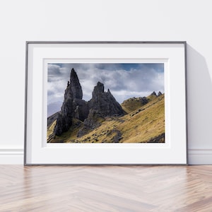 Isle of Skye Print: Old Man of Storr, Scottish Landscape