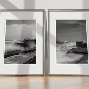 Black & White Nautical Wall Art Print Set