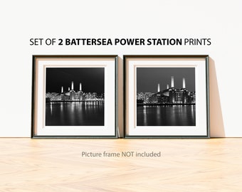 London Print Set | Battersea Power Station Poster