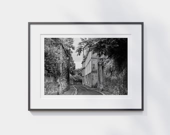 Black & White A3 Oxford Fine Art Print
