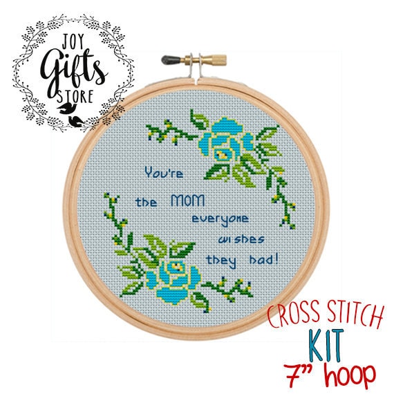 Father/'s Day Gift For Dad Best Grill Daddy Ever Cross Stitch Kit Father/'s Day Cross Stitch Kit Quotes Cross Stitch Kit Grill Master.