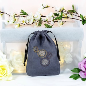 Little Pouch - Small Pouch - Steampunk - Gears