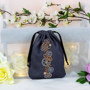 Little Pouch - Small Pouch - Steampunk - Gears