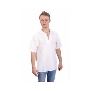 Linen shirt/Men Shirt/Short sleeves shirt/Summer/Comfortable/Eco/Natural/Gift/Gift for him