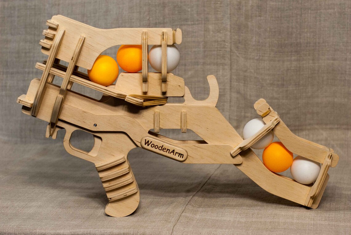 Ping Pong Gun Ping Pong Ball Shooter Handmade Child's - Etsy