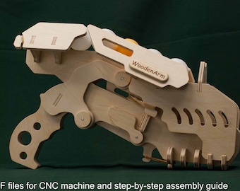 Pistolet de ping-pong, tireur de balle de ping-pong, jouet pour enfant fait à la main, pistolet-jouet, fichier CNC, plan vectoriel découpé au laser