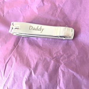Engraved Stainless Steel Nail Clippers, Personalized Gift