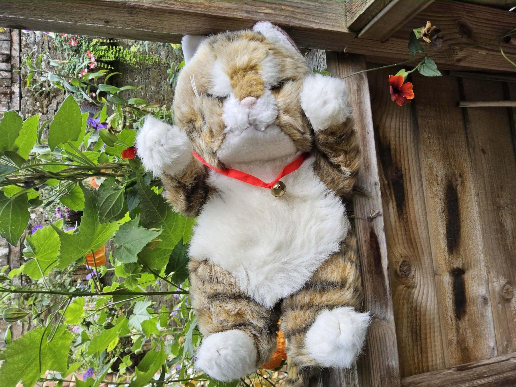 1980s Stuffed Cat - Etsy UK