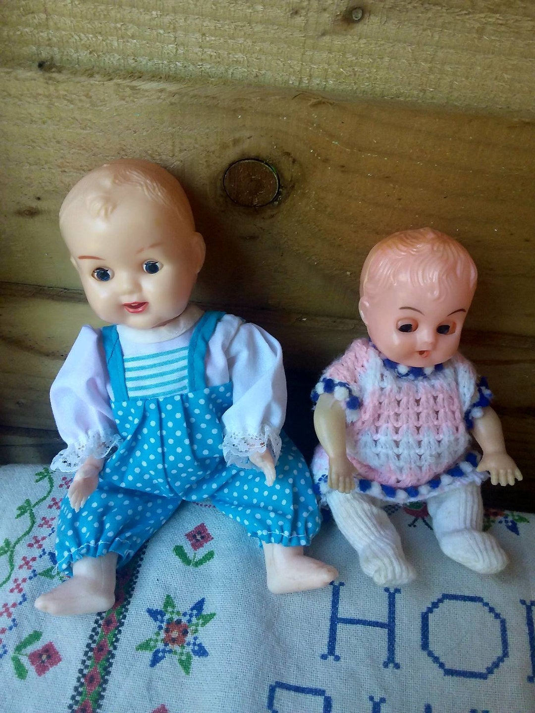 2 Small Plastic Dolls/ Kader/retro/gc/1960s Etsy