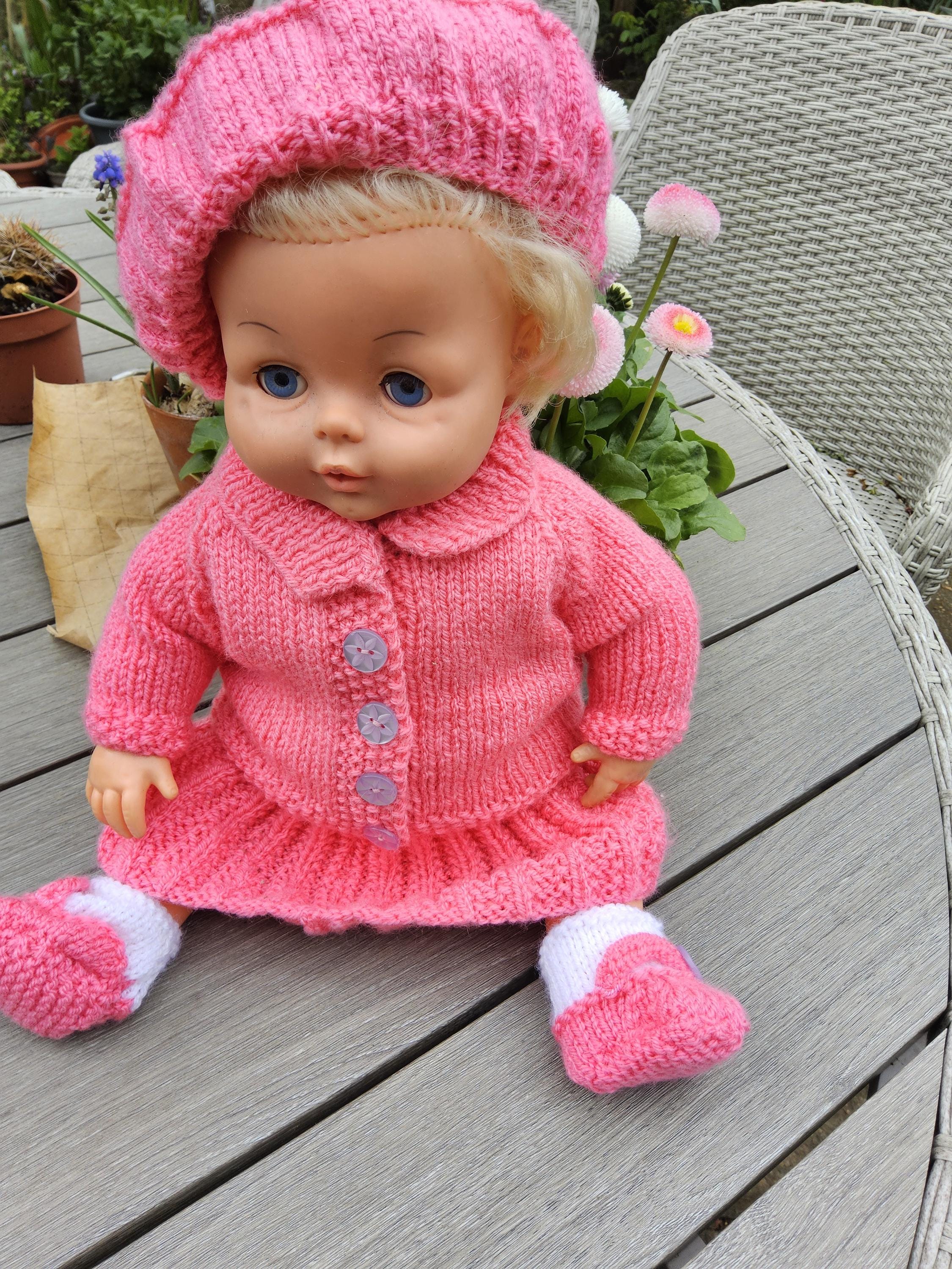 Tiny Tears doll/ 70s/dressed /gc