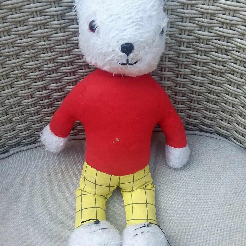 Rupert the Bear - Etsy
