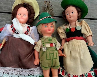 3 hp costume dolls/60s/gc