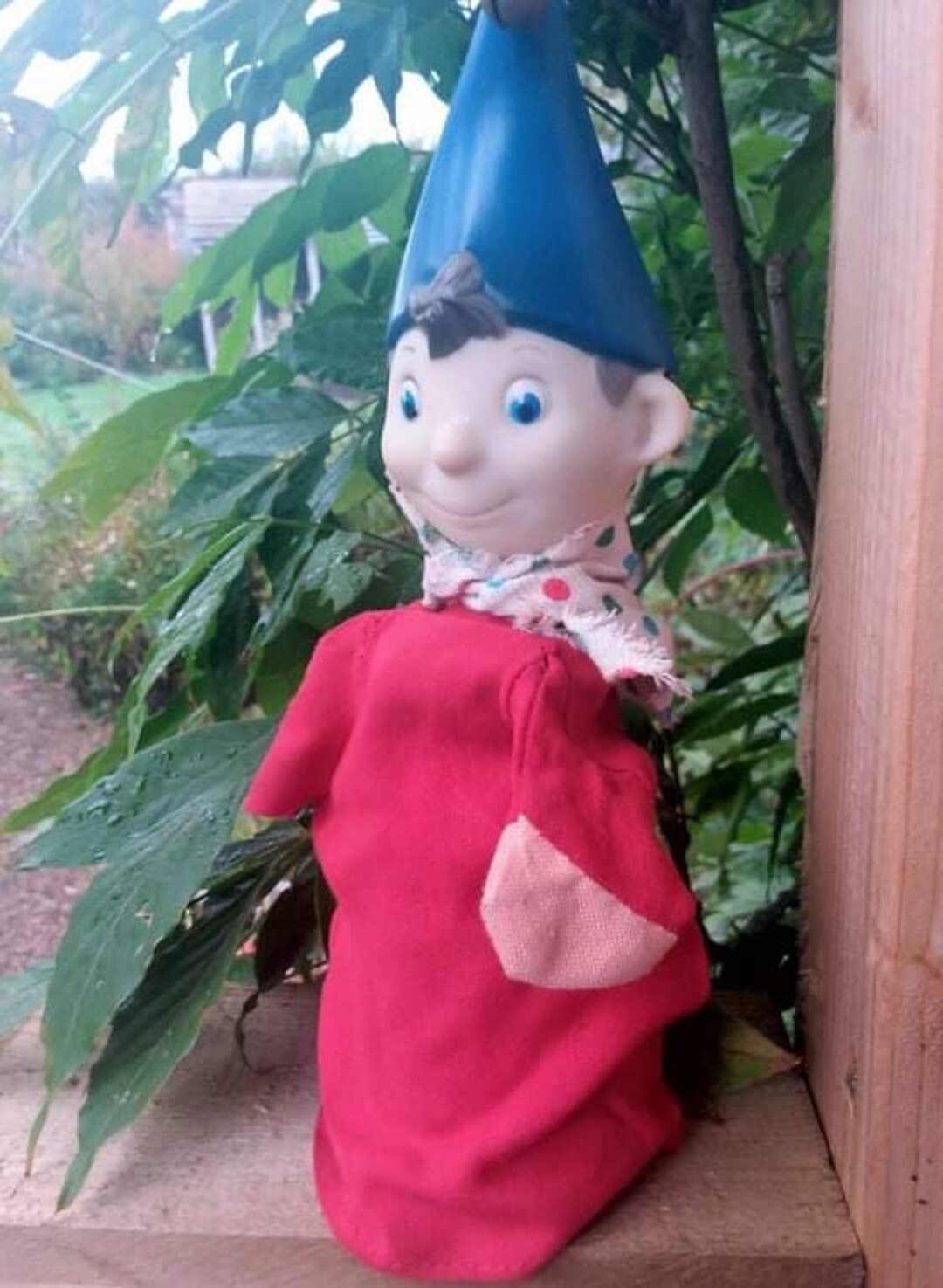 10” Chad Valley Noddy Glove Hand Puppet From 1950s With a Jingly Bell ...