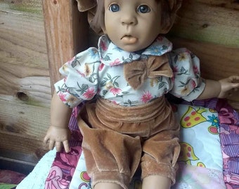Lovely vintage Hertwig German sailor boy figurine in bisque