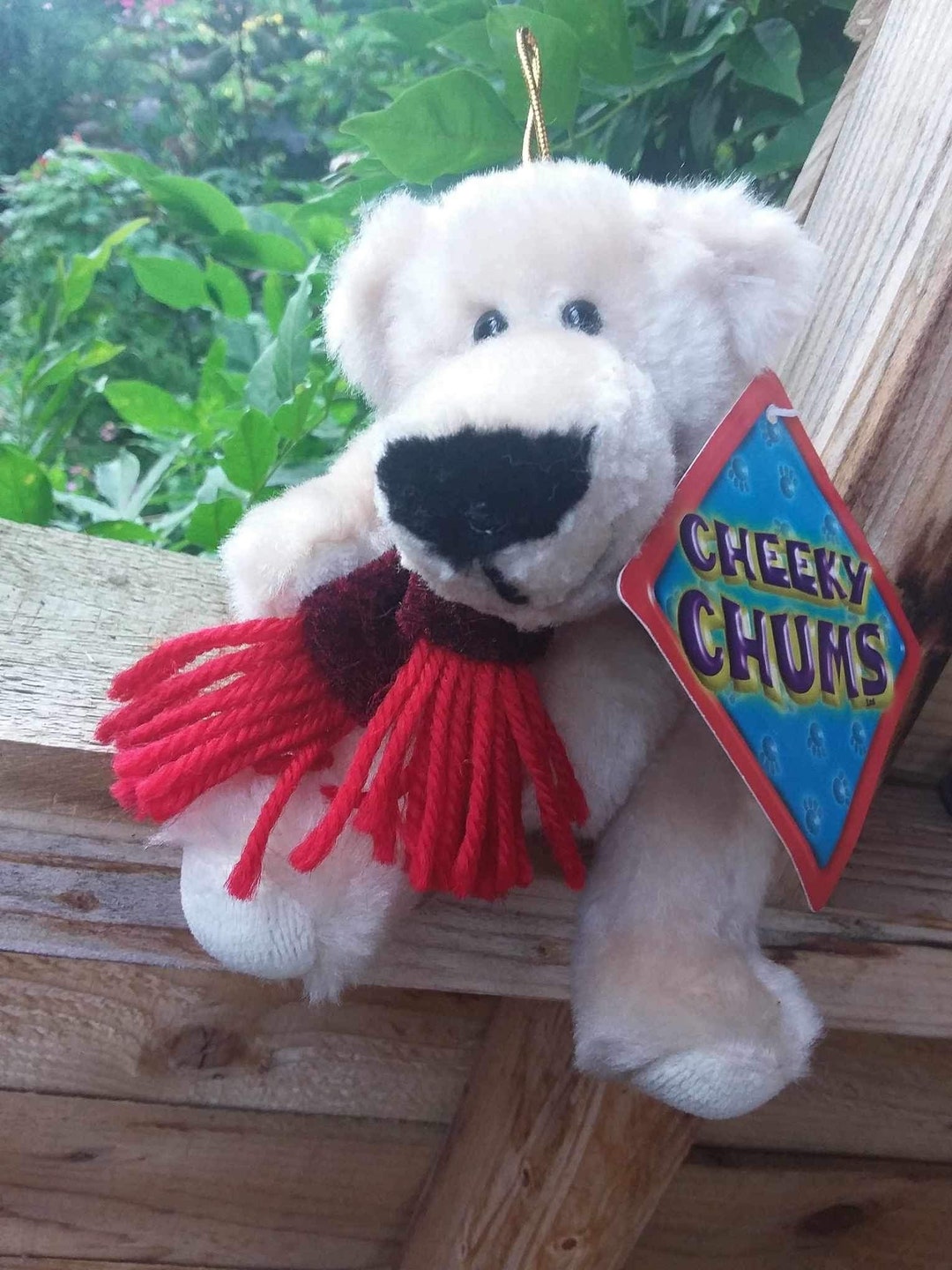 Osito de peluche Cheeky Chums/gc/etiqueta de tarjeta/años 90 España