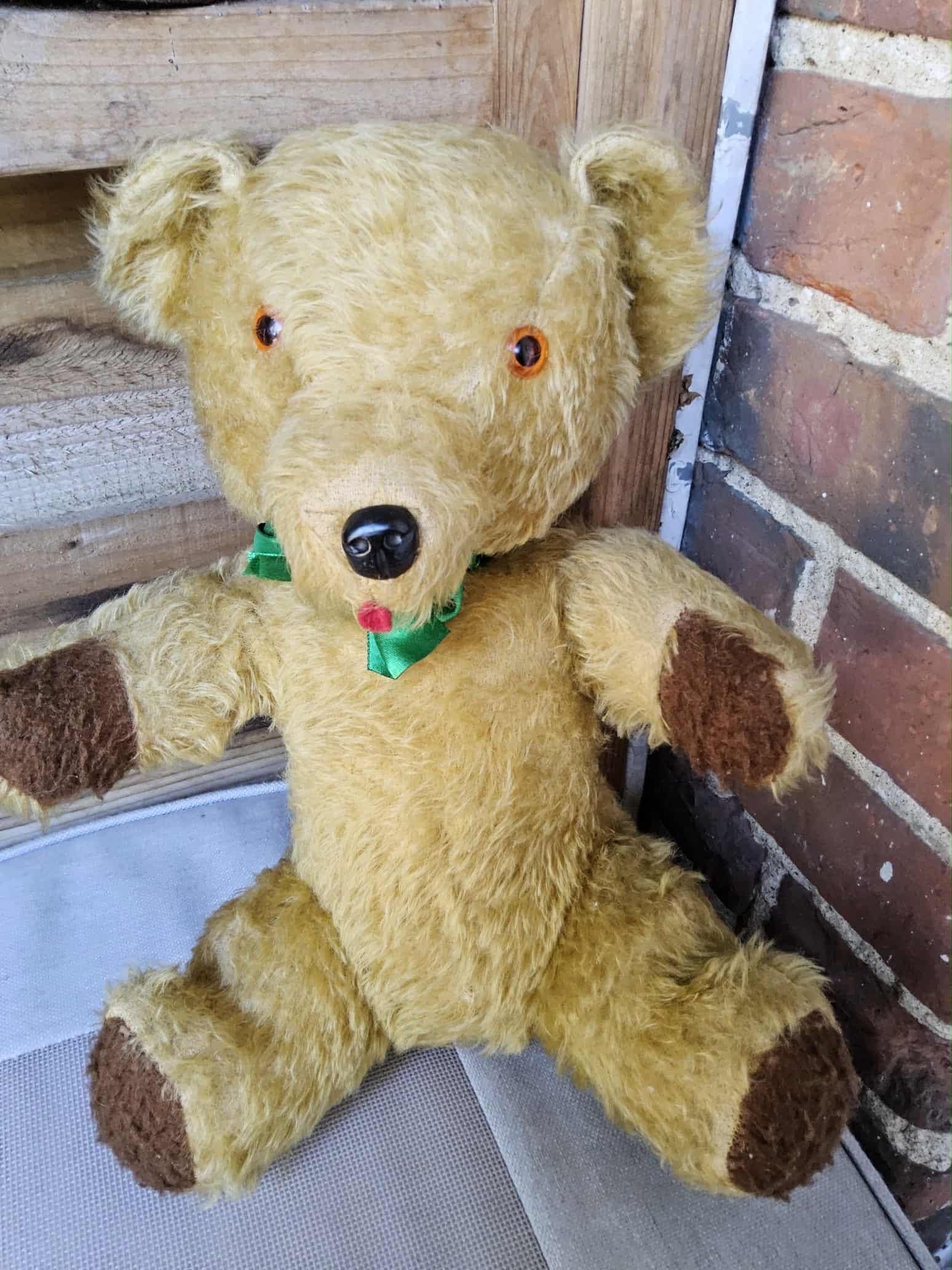 レア　ペディグリー ベア　pedigree 1960年代　タグ付き　ヴンテージ 1960s Pedigree Teddy - Etsy UK
