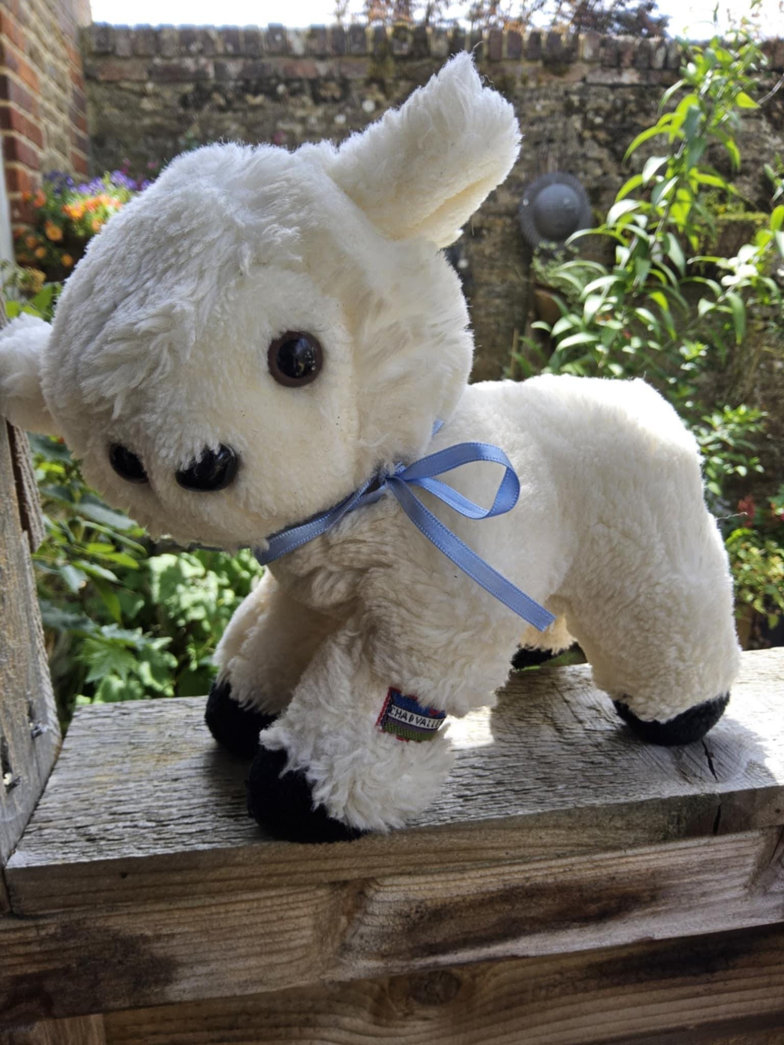 Chad Valley Cuddle Club Lulu White Plush Lamb/80s/gc/c18 - Etsy UK