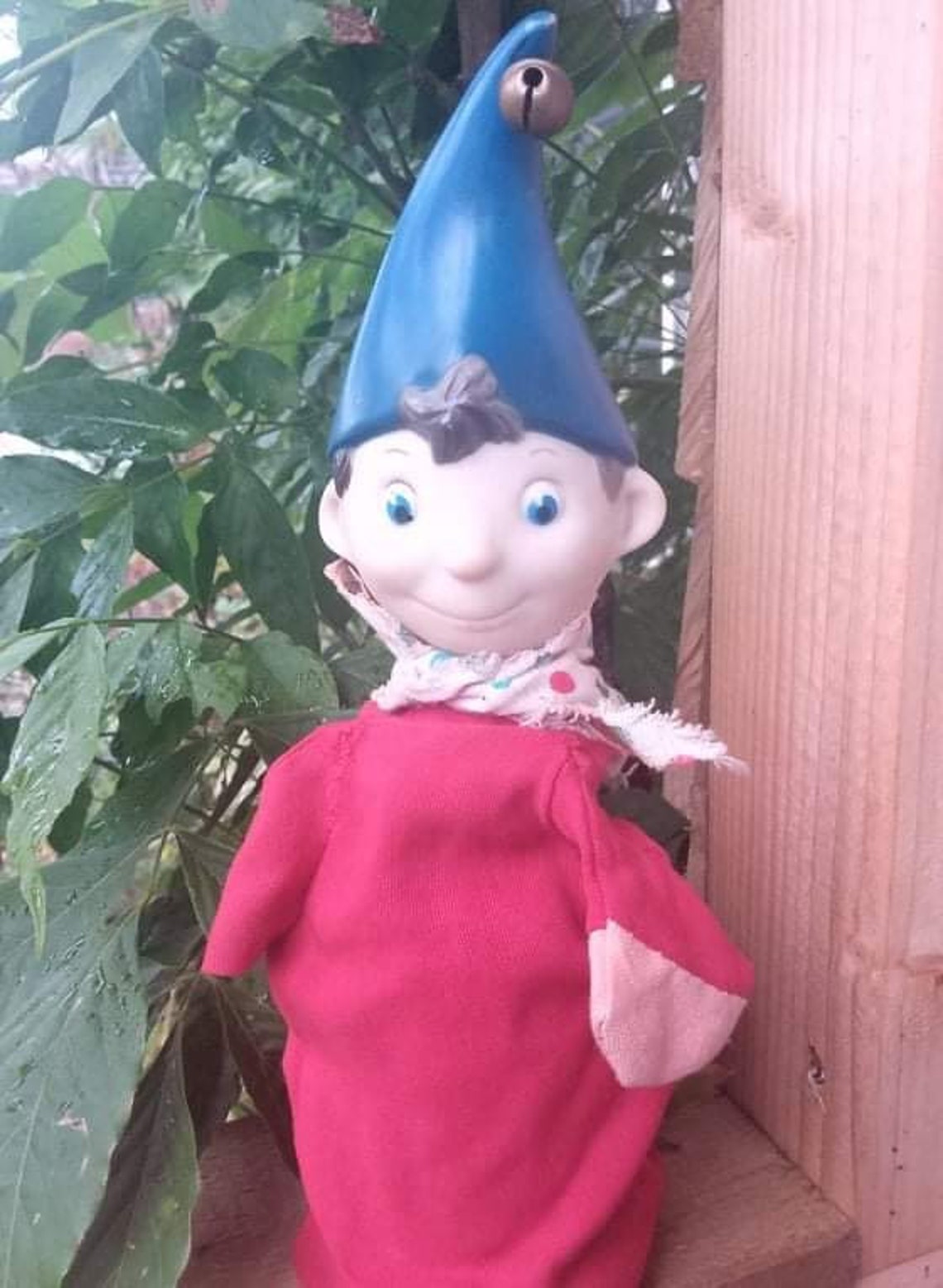 10” Chad Valley Noddy Glove Hand Puppet From 1950s With a Jingly Bell ...