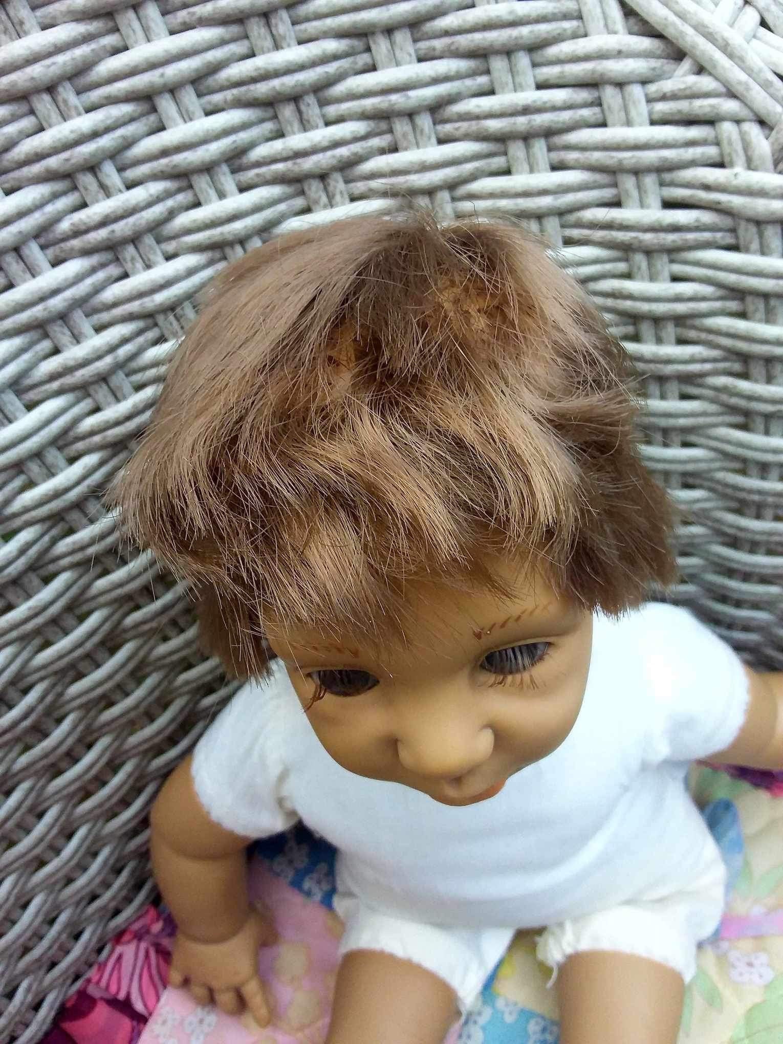 * vintage doll ୨୧ * 陶器製 愛らしい 男の子の フィギュア Incredible Articulating Edo. P Small Boy Doll (item #1446902)