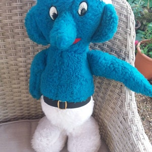 Smurf incrível de 18&quot; dos anos 80, ótimo estado.