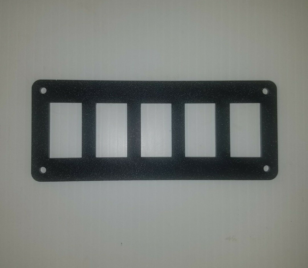 Universal Rocker Panel Black ABS Plastic Universal Rocker Switch Panel (5 Spots) ATV UTV - Etsy