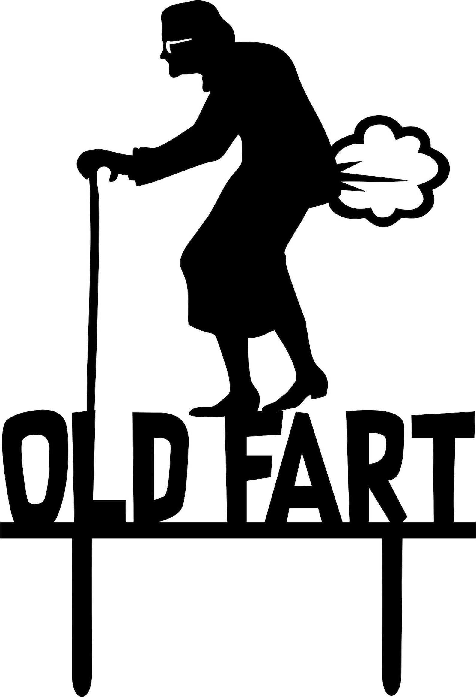 funny-old-fart-birthday-cake-topper-over-the-hill-etsy