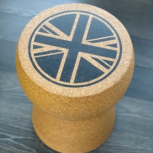 XL Champagne Cork Side Table, OVER 30% OFF image 9