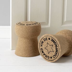 XL Champagne Cork Door Stop, Up to 50% OFF