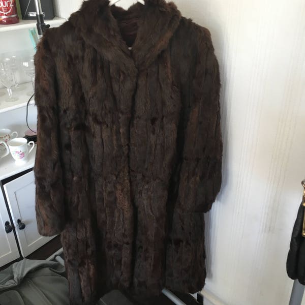 Vintage fur coat