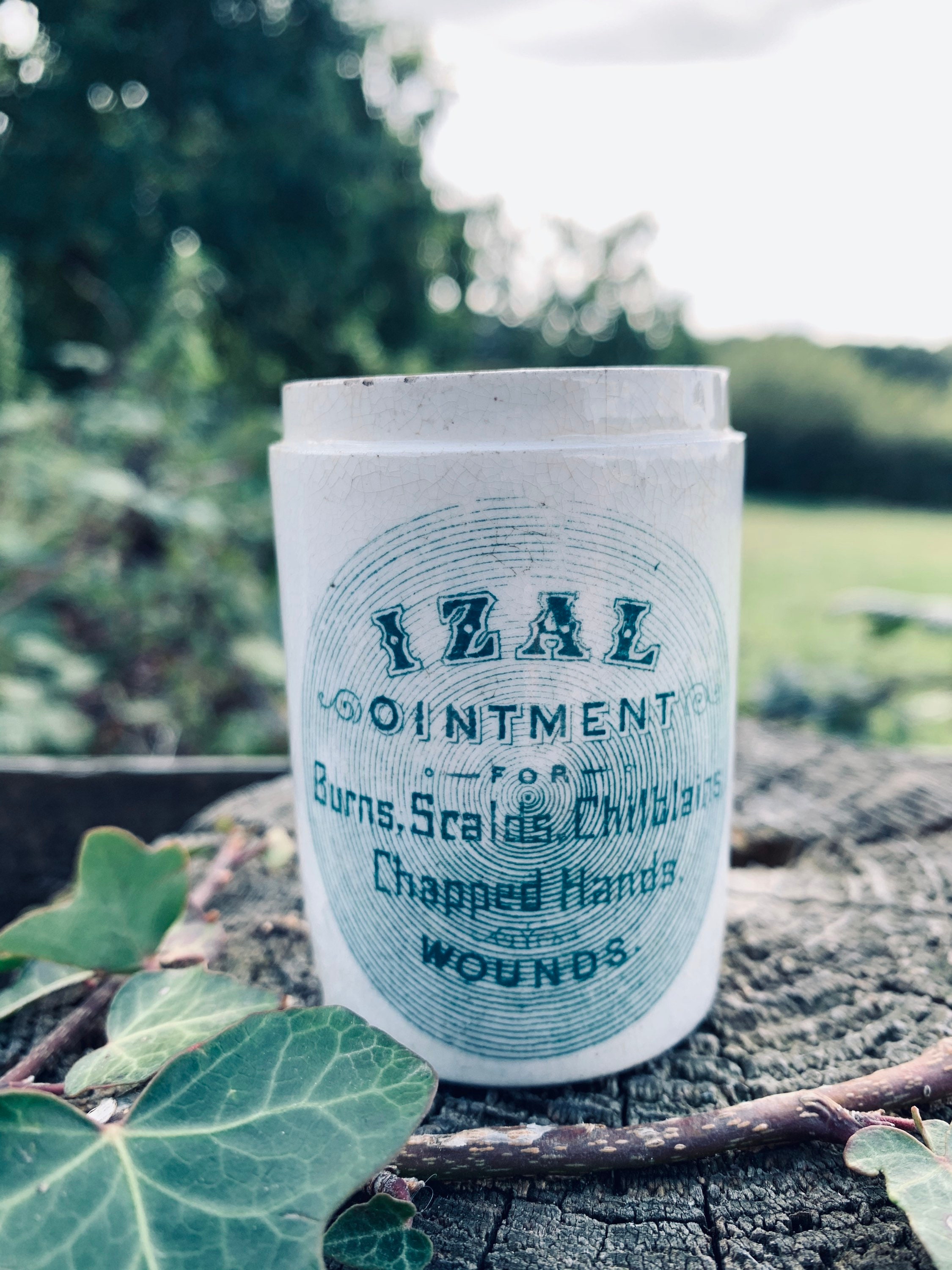 古い軟膏の瓶 - Etsy 日本